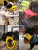 Dog Cover Adjustable Nylon Tape Soft Silicone Duckbill Design Breathable Dog Muzzle Anti Biting Training Stop Chew Pet Supplies