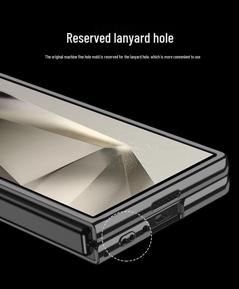 Samsung Z Fold6 Гальванизированный Прозрачный Защитный Чехол