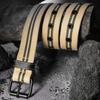 Extended Canvas Belt Suitable for Men's and Women's Casual Workwear Vintage Belts and Jeans Belts