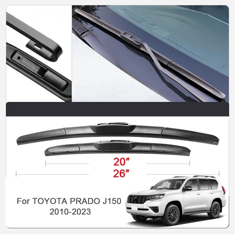 For Toyota CROWN FORTUNER HIGHLANDER KLUGER HILUX LAND CRUISER PRADO SEQUOIA SIENNA TUNDRA 2PCS Car Blade Windshield Wiper