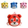Toddler Tiger Animal Pattern Kids Backpack With Soft Polyester Lining For Daily Use