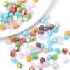 20 шт. 5*6 мм разноцветные граненые хрустальные бусины цилиндрические стеклянные свободные бусины для украшения ювелирных изделий DIY браслет ожерелье серьги