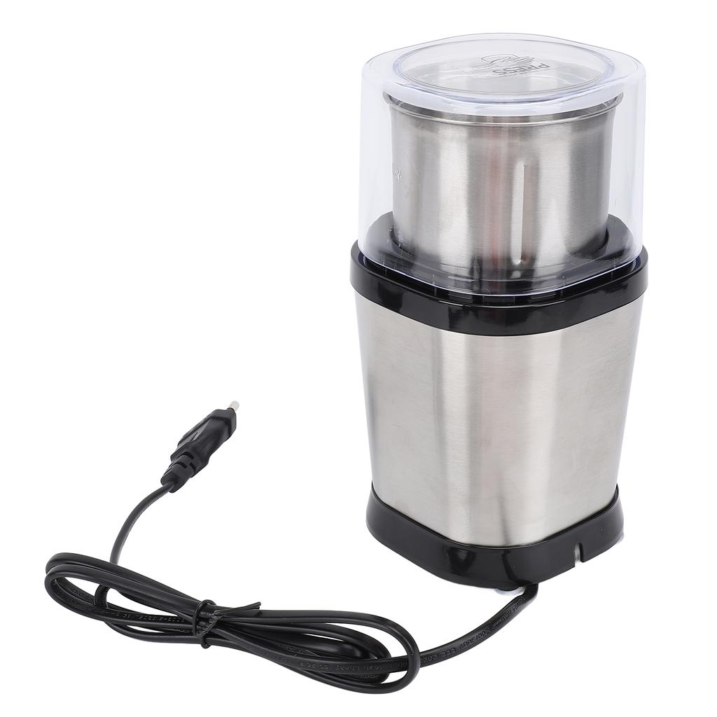Electric Coffee Grinder 200W 60g Large Capacity Stainless Steel Grinder Cup Nuts Spice Grinder for