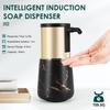 AB47-Automatic Soap Dispenser Touchless, Ceramic Liquid Soap Dispense, Hands-Free Dish Soap Dispenser, IPX6 Waterproof