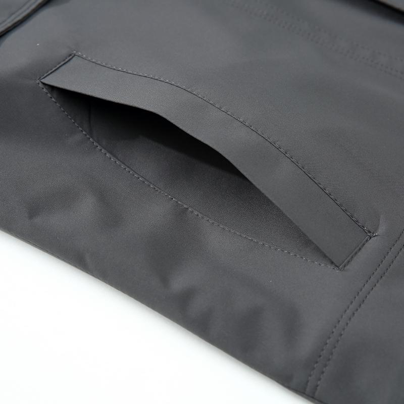 [Windproof and Rainproof] Jovo Men's Windbreaker Jacket Medium to Long Casual workwear Anti Wrinkle Dad's Versatile Coat