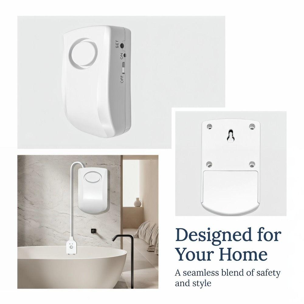 Sensitive Detection Flood Alarm Emergency Alert Overflow Alarm Water Level Alarm Bathroom