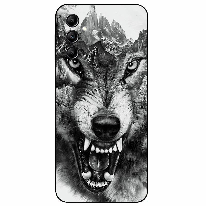 Для Samsung A14 4G A 14 M14 5G Чехол Расписной ТПУ Мягкий Силикон Черный Funda для Samsung Galaxy A14 A145F Бампер GalaxyA14 M 14 Сумка