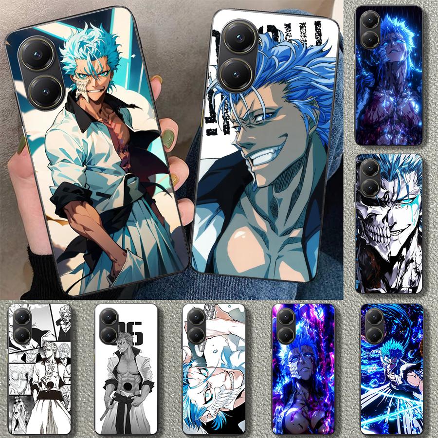 Гримджоу 6 Bleach Чехол для телефона для Xiaomi Poco X6 X5 X7 Pro F7 Ultra Redmi 15C 15 13C 13 12C 12 10C 10 10A 9C 9A 9T 9 Coque