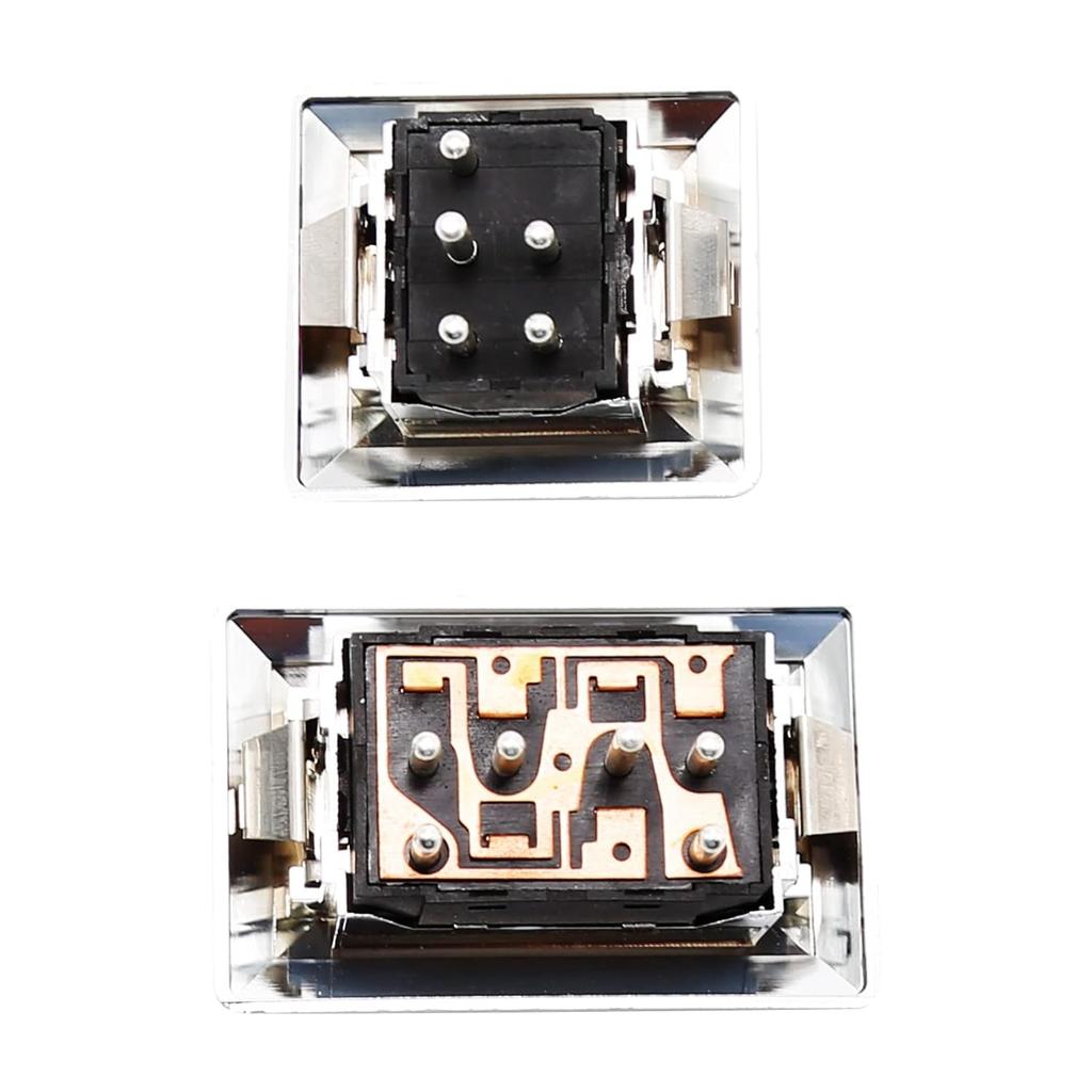 MDEOOSKY 2PCS 20061549 Window Master Switch Replacement For Chevrolet C10/20/30 (1982-1986) S10 (1982-1988) G10/20/30 (1980-1994) Monte Carlo