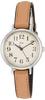 Riki Watch Traditional Color AKQK461 Beige [Seiko Watch] Women's (Chestnut Color)