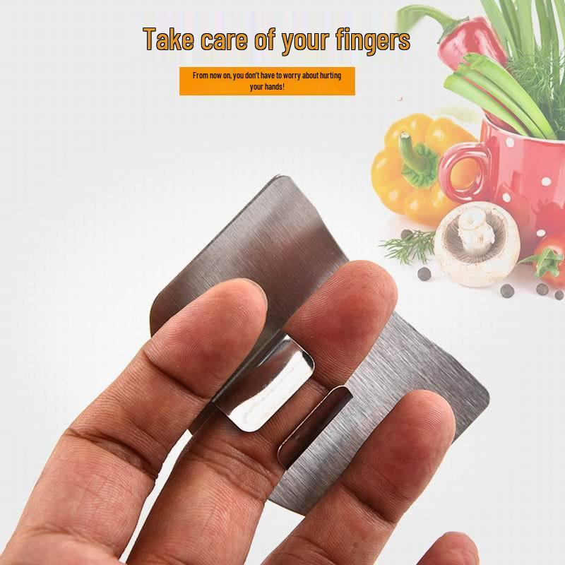 Защита пальцев из нержавеющей стали, перчатка для кухни против порезов для нарезки овощей