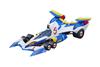 Подвижная фигурка Future GPX Cyber Formula 11 Super Asurada 18см ПВХ Окрашенная Фигурка-трансформер AKF-11 Прибл.. и литье под давлением