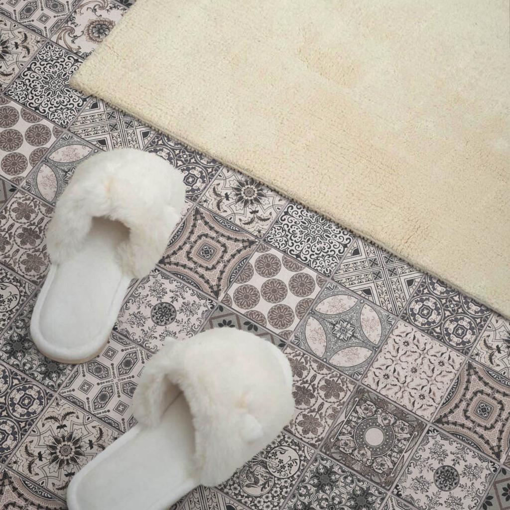 Vinyl Decoration With Print For Tool-Free Assembly 120x60 cm Mosaic Patterns on the Background