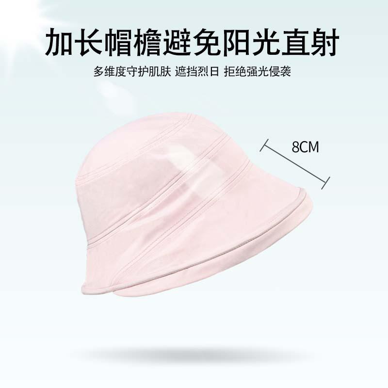 Весенне-летняя женская шляпа от солнца конфетного цвета, универсальная шляпа от солнца, защита от УФ-лучей, дышащая шляпа-ведро, шляпа от солнца