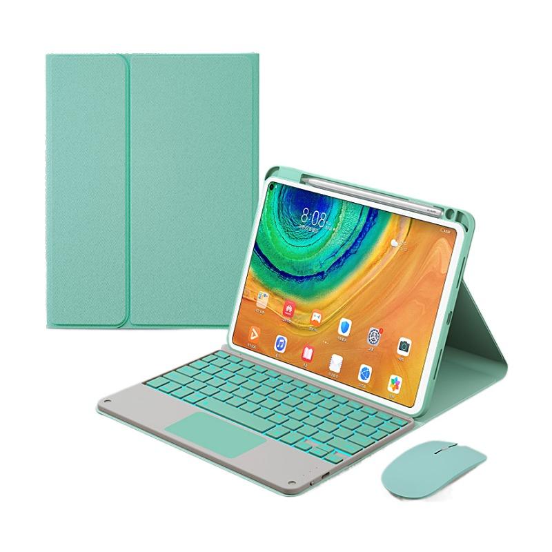 Touchpad Backlit Keyboard for Xiaomi Pad 6 Keyboard Mi Pad 6 Pro Keyboard Case 11 Inch Fabric with Pen Holder Cover