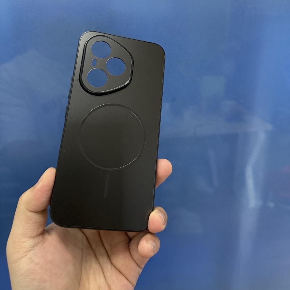 Ультратонкая металлическая краска для чехла телефона с магнитами Magsafe для Honor 400 Pro, мягкая силиконовая рамка, ударопрочная крышка для беспроводной зарядки