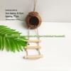 Coconut Shell Woven Bird Nest with Pearl for Cockatiels and Budgerigars – Outdoor Breeding Box
