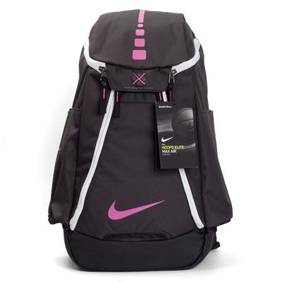 Nike Полиэстеровый баскетбольный рюкзак унисекс черный розовый повседневный BA5259-061