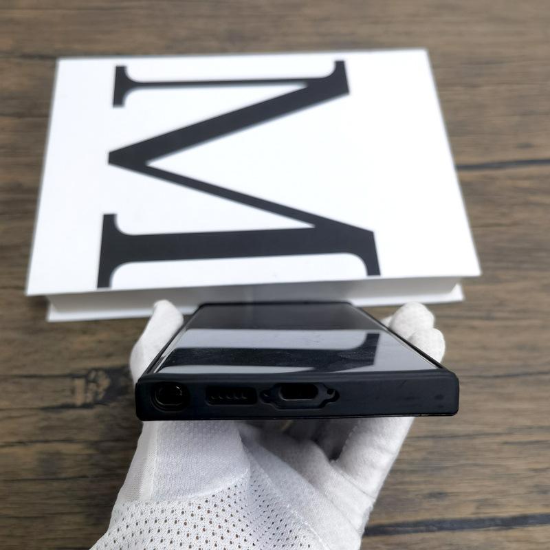 Suitable for Samsung S25 Mobile Phone Case Magnetically Absorbed S24ultra Lambskin Pattern S23 All Inclusive S22U Protective Case S21 Soft