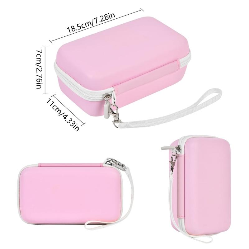 Waterproof Shockproof EVA Kids Camera Case with Wrist Strap for Print Cameras Accessories Storage and Travel