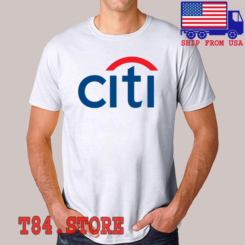 Компания CitiBank Citi Bank Мужская Белая Размер от S до 5XL
