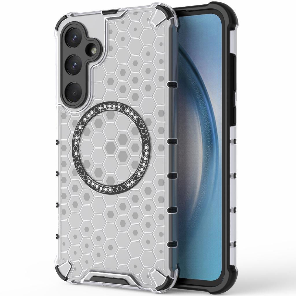 Чехол для Samsung Galaxy A55 5G Сотовый отвод тепла ТПУ+ПК Магнитный чехол для телефона