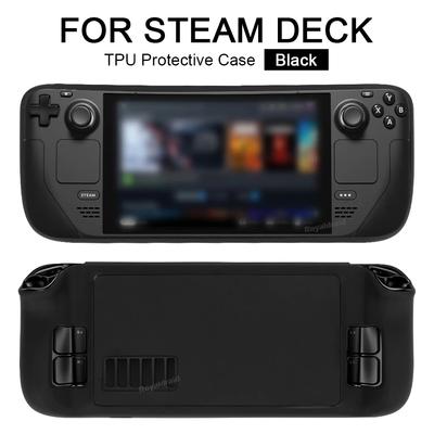 НОВЫЙ 4 цвета для игровой консоли Steam Deck, мягкий защитный чехол для Steam Deck, чехол из ТПУ, силиконовый противоударный чехол с защитой от падений
