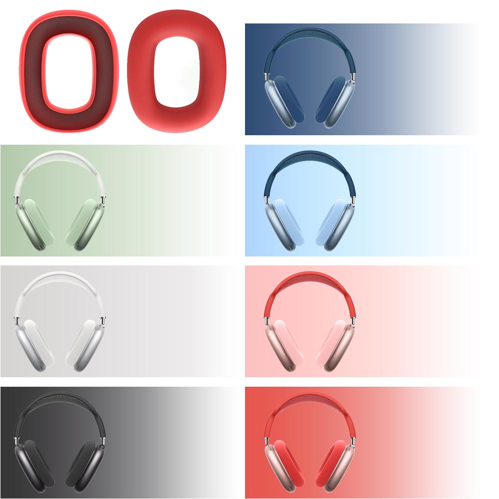 1 Pair Case Earmuff Cover Replacement Silicone Ear Pads Cushion