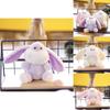 Adorable Cute Bunny Plush Keychain Soft Toy Charming Rabbit Bag Accessory