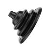 Black Rigging Cable Boot 2.76in Boat Motor Well Cover Outboard Cover Marine Grommets  Yacht