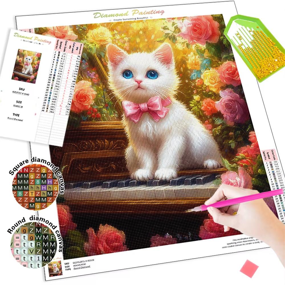 Diamond Painting Complete Kit Animal Diamond Embroidery Wall Decoration Craft Diy Kits Gift Handmade Crystal 5D Diamond