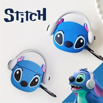 Стич чехол для наушников Лило Lilo Stitch футляр для наушников защитный чехол силикон