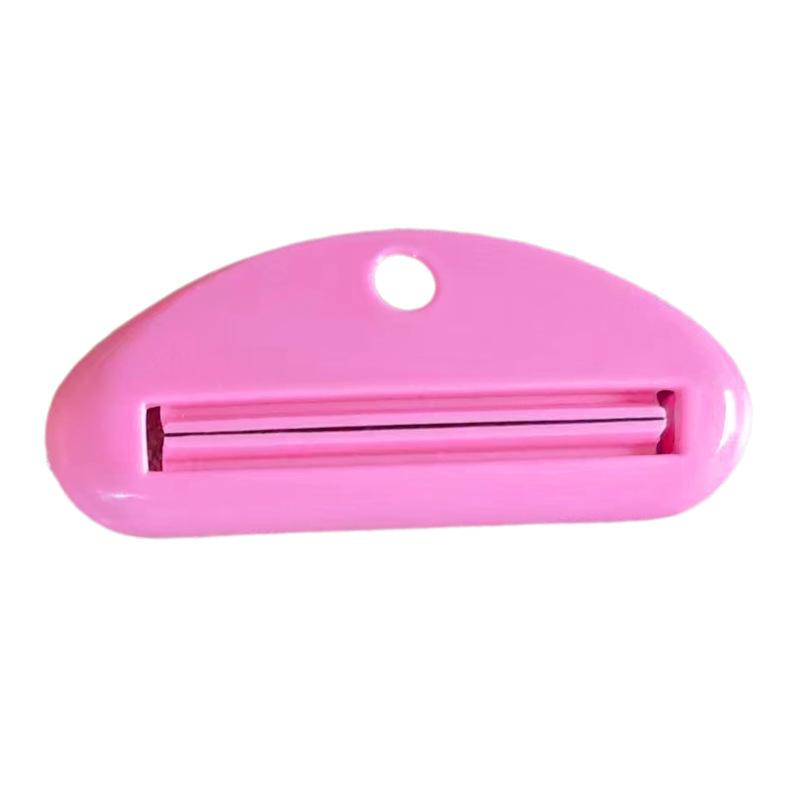 1шт бытовой пластиковый выдавливатель для тюбика зубной пасты, простой дозатор, держатель рулона, принадлежности для ванной комнаты, аксессуары для чистки зубов, выдавливатель для зубной пасты