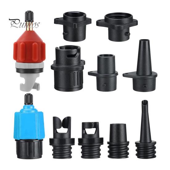 Комплект адаптеров для надувного SUP-насоса, адаптер для лопастной доски, клапан воздушного компрессора, набор насадок-преобразователей для надувной лодки, кровати для серфинга