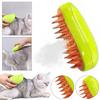 3 In 1 Cat Steamy Brush Dog Grooming Comb Self Cleaning Steam Cat Brush for Massage Dog Cat Hair Remover Comb Pet Grooming Brush