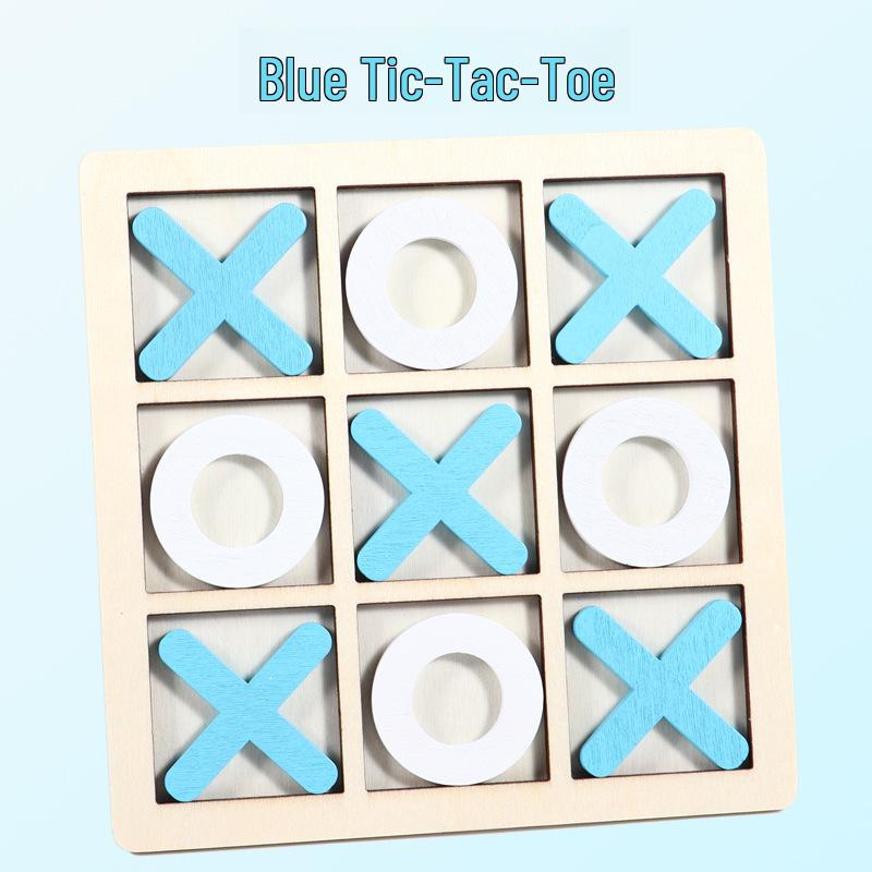 Детская развивающая игрушка «Крестики-нолики»: Улучшает логическое мышление, концентрацию и интеллект в увлекательной интерактивной игре для двух игроков: родителя и ребенка