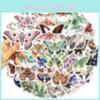 50 Colorful Butterfly Stickers For Personalized Decoration Of Guitars Notebooks And Luggage Wholesale Waterproof Decals