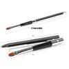 Brush Eyeshadow Applicator with Protect Cap Cosmetic Brush Concealer Brush Lipstick Brush Lip Brush