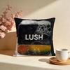 Popular LLushed Cushion Cover Stylish Washable Pillow Cover Ideal for Couch Bedroom Car Decoration