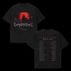 Летняя горячая распродажа Evanescence 2026 Тур Группа Хлопковая футболка с принтом Мужская Женская Винтажная Хип-хоп Уличная одежда Оверсайз футболка