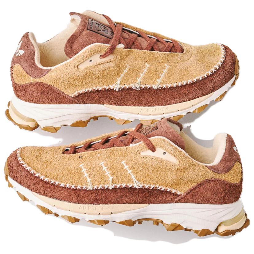 КОНЕЦ. x adidas Mocaturf Flyfishing Pack - Песочные Унисекс Кроссовки Коричневые Мелово-Белые ID5415