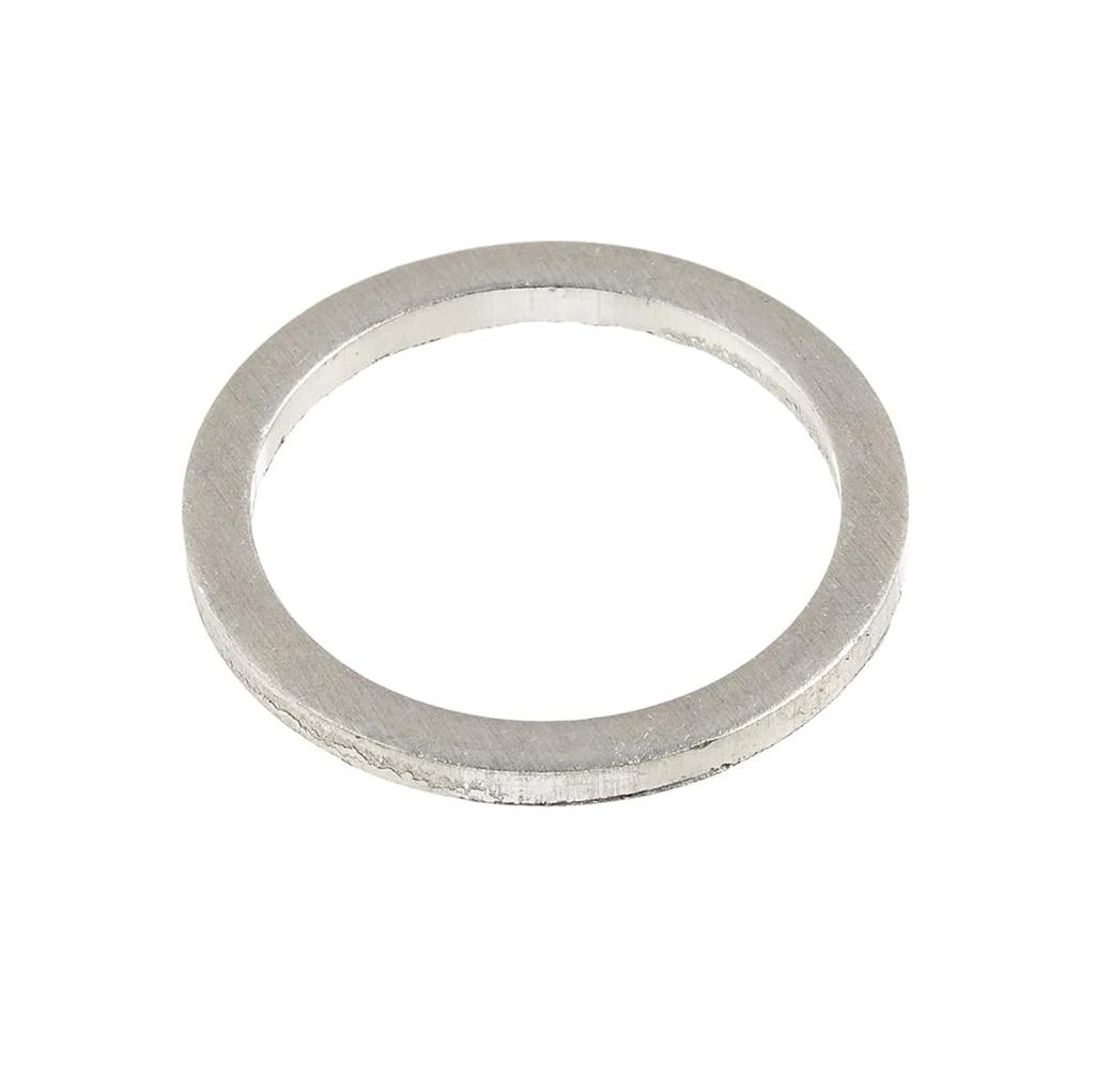 Drain Washer, Aluminum, For Mitsubishi Vehicles, M18, Outer Diameter 0.9 x 0.7 in (24