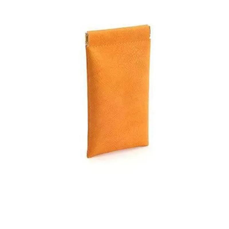 Soft PU Leather Sunglasses Glasses Bag Reading Case Sun Glasses Pouch Unisex Simple Eyewear Storage Bags Accessories