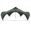 Party Tent Army Green 600 x 600 x 400 cm Polyester and Steel