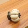 Single Hole Ceramic Pumpkin Handle European Style Drawer Knobs Retro Cabinet Knob  Furniture