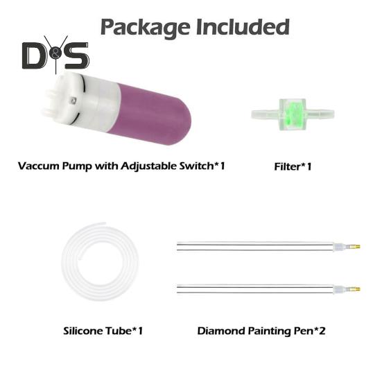 Вакуумная алмазная художественная ручка, электрический инструмент для размещения алмазов, без воска, с питанием от USB, вакуумная алмазная художественная ручка для самостоятельного алмазного искусства