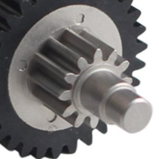 Замена шестерни экструдера Совместимая для K1C для Ender3 V3 3D-принтера Сверхпрочная металлическая редукторная шестерня Детали и аксессуары для экструдера 3D-принтера