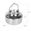 Portable Outdoor Camping Tea-Kettle 1200ml Compact-Lightweight Coffee Pot Hiking-Trekking Water Bottle Stainless Steel