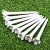 10Pcs 70Mm 83Mm Length Professional Tee Plastic Golf Tees 4 Claw Durable Plastic Golf Tees Golf Accessories For Golfers