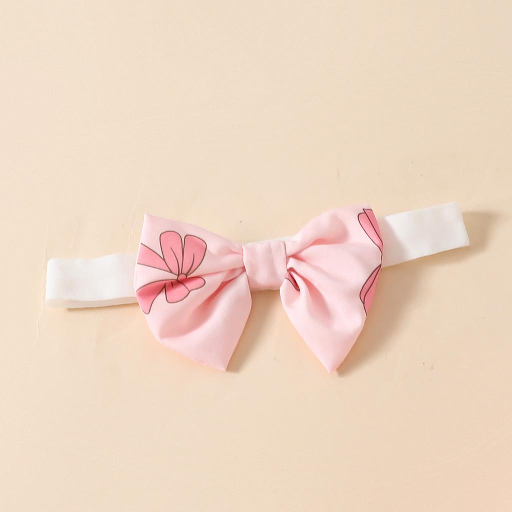 Модное платье для девочек, летнее детское милое розовое платье с короткими рукавами и бантом, треугольное платье Ha